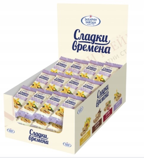 Sweet Times Bulgarian Delight Mini chałwa z wanilią 48 x 30 g.