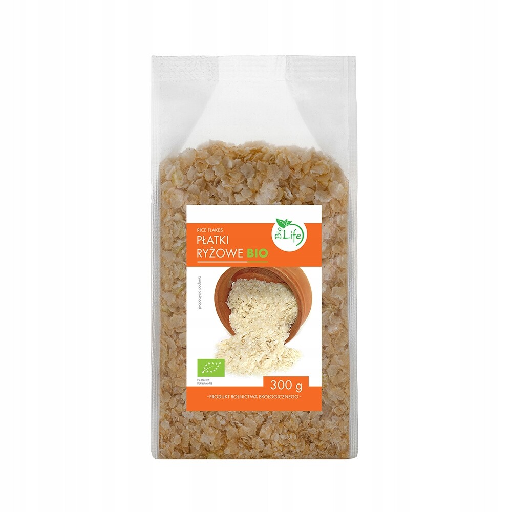 Ekologické rýžové vločky Bio 300 g Sada: 8 ks