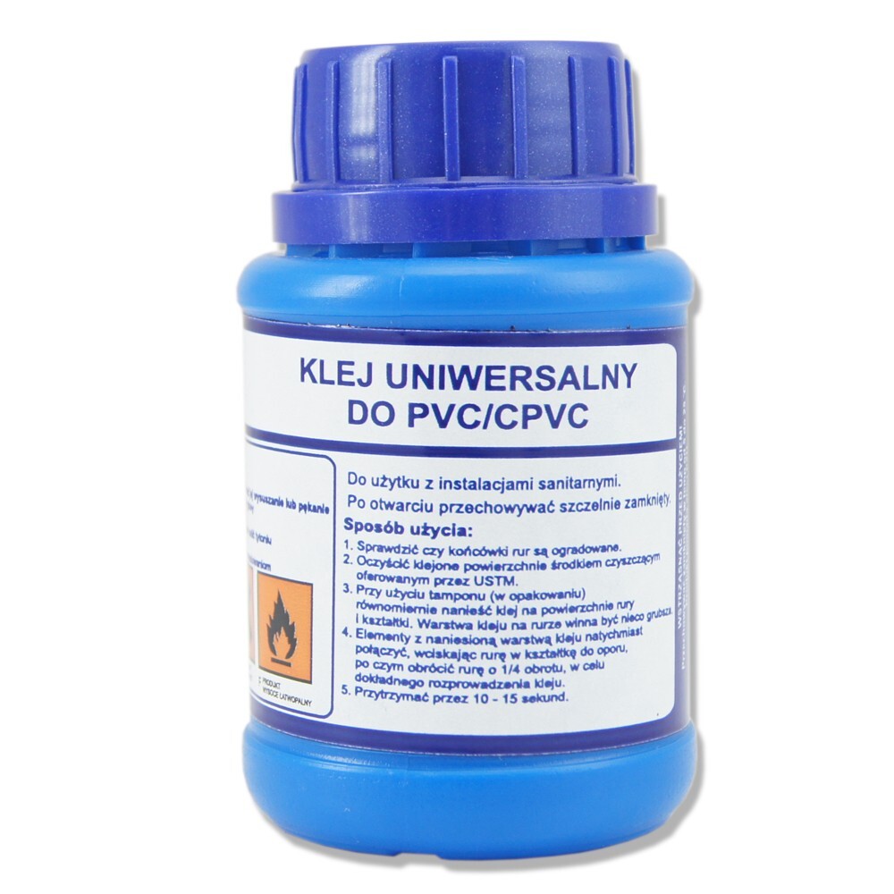 Univerzální Lepidlo Na Plastové Pvc Trubky 120 ML S Štětečkem Ust-m