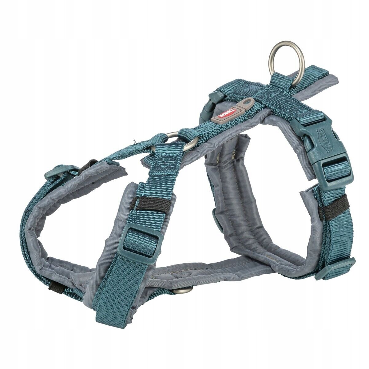 Postroj pro psa Trixie Premium Trekking Blue Grafit Sl