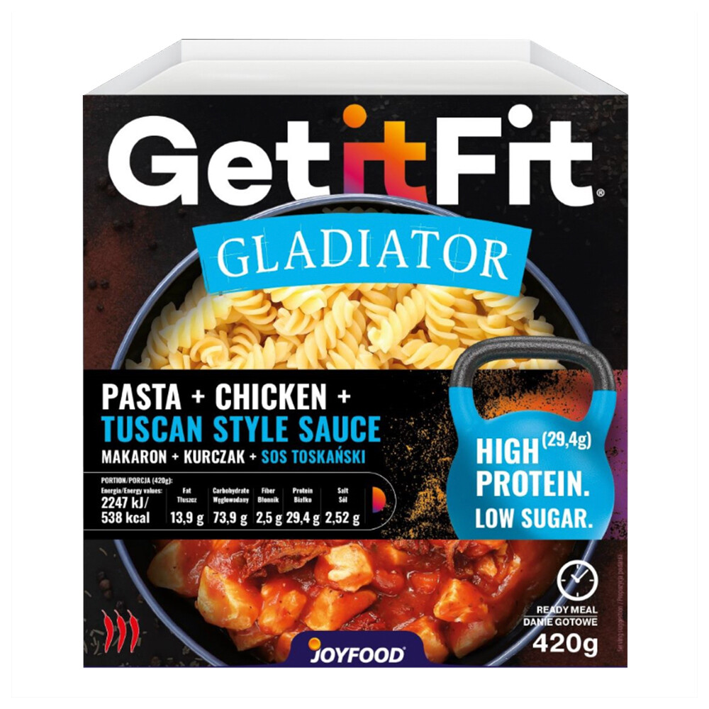 Těstoviny s kuřecím masem a toskánskou omáčkou 420 g Sada: 6 ks