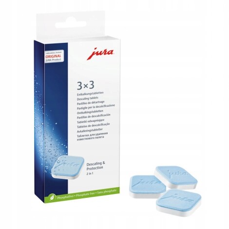 Odvápňovací tablety Jura 9 kusů Originální