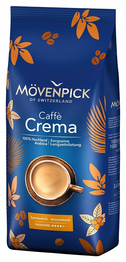 Káva Movenpick Cafe Crema 1 kg