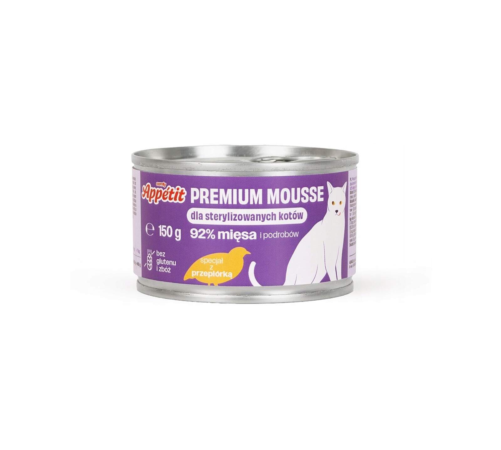 Comfy Appetit Premium Mousse sterilizované Krmivo pro kočky chovy 12x150g