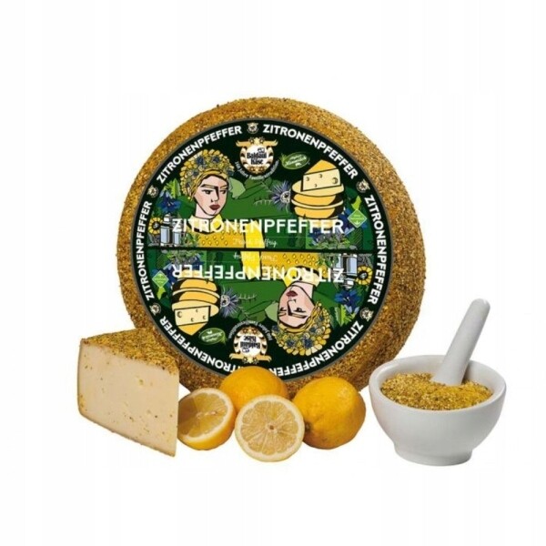 Baldauf Wildblumenkäse Německý sýr v citronovém pepři cca 500 g