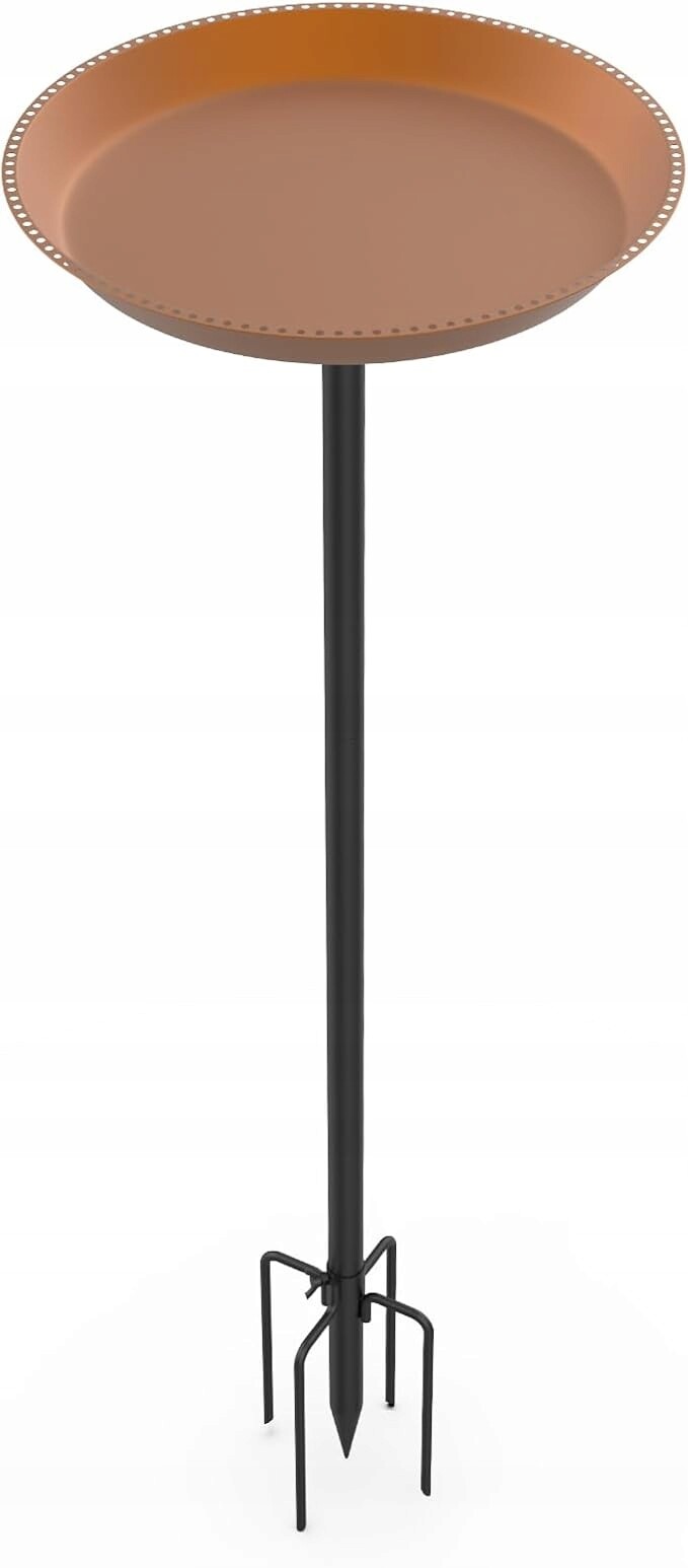 Stojící kovová napáječka pro ptáky