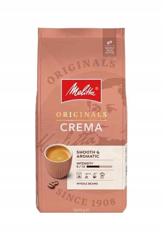 Melitta Originals Crema Káva 1 kg jemná