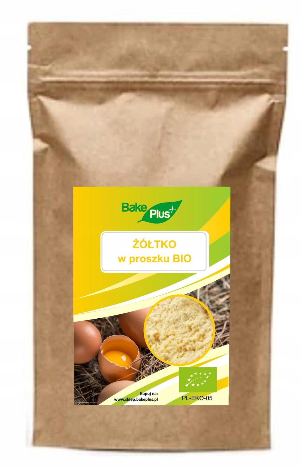 Žloutek z bio kuřecího vejce v prášku Ekologický 5 kg