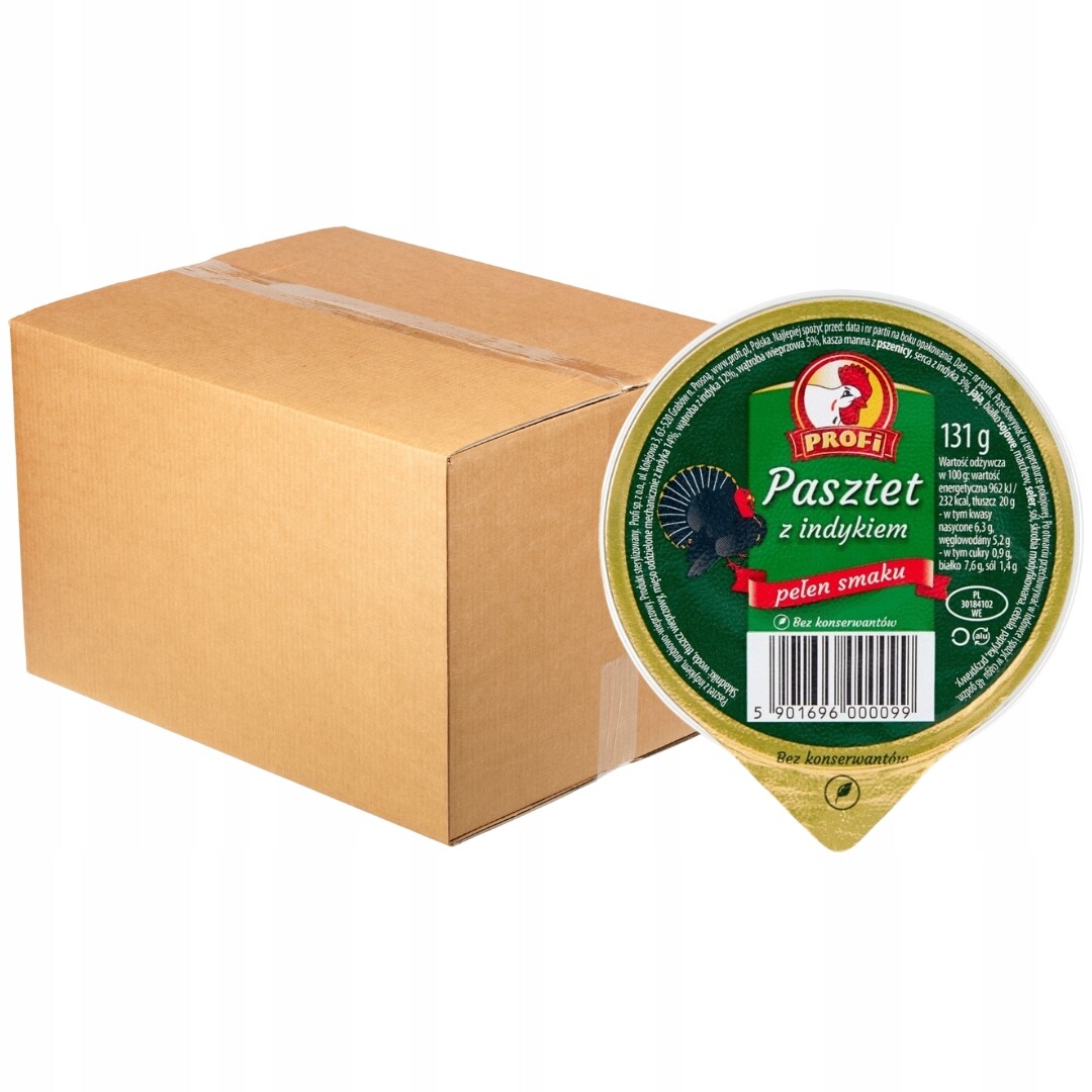Profi krůtí paštika 131 g x 24 kusů