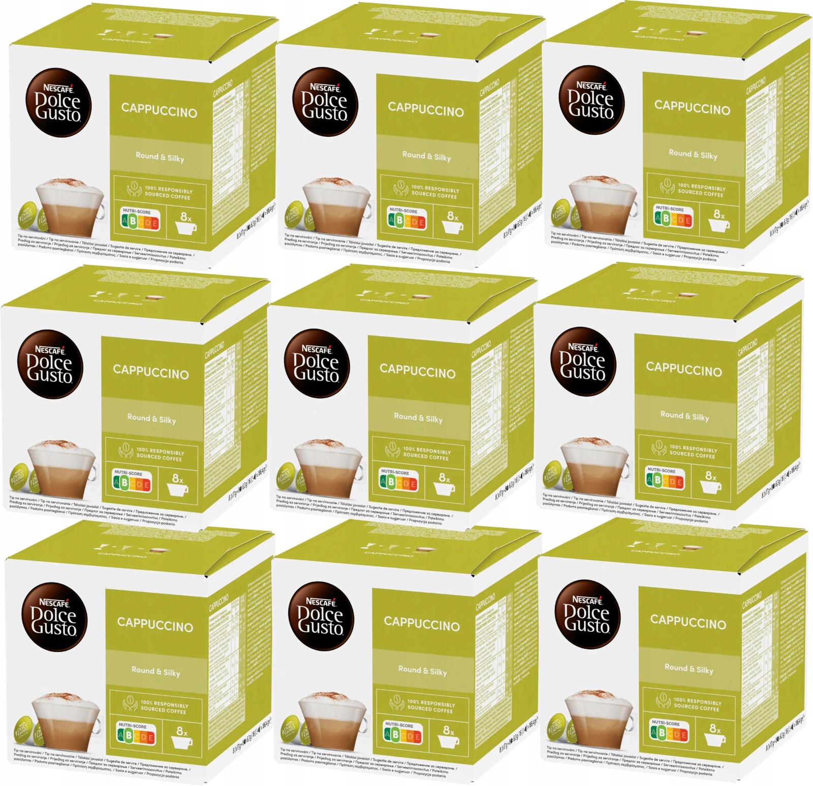 Kapsle Nescafe Dolce Gusto Cappuccino 9x16 kusů
