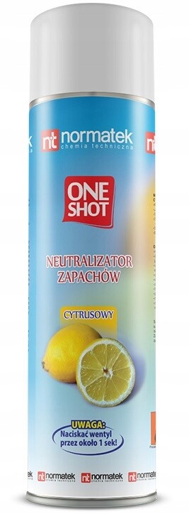 Neutralizátor Pachů Osvěžovač Vzduchu Citron One Shot Spray 600 ml