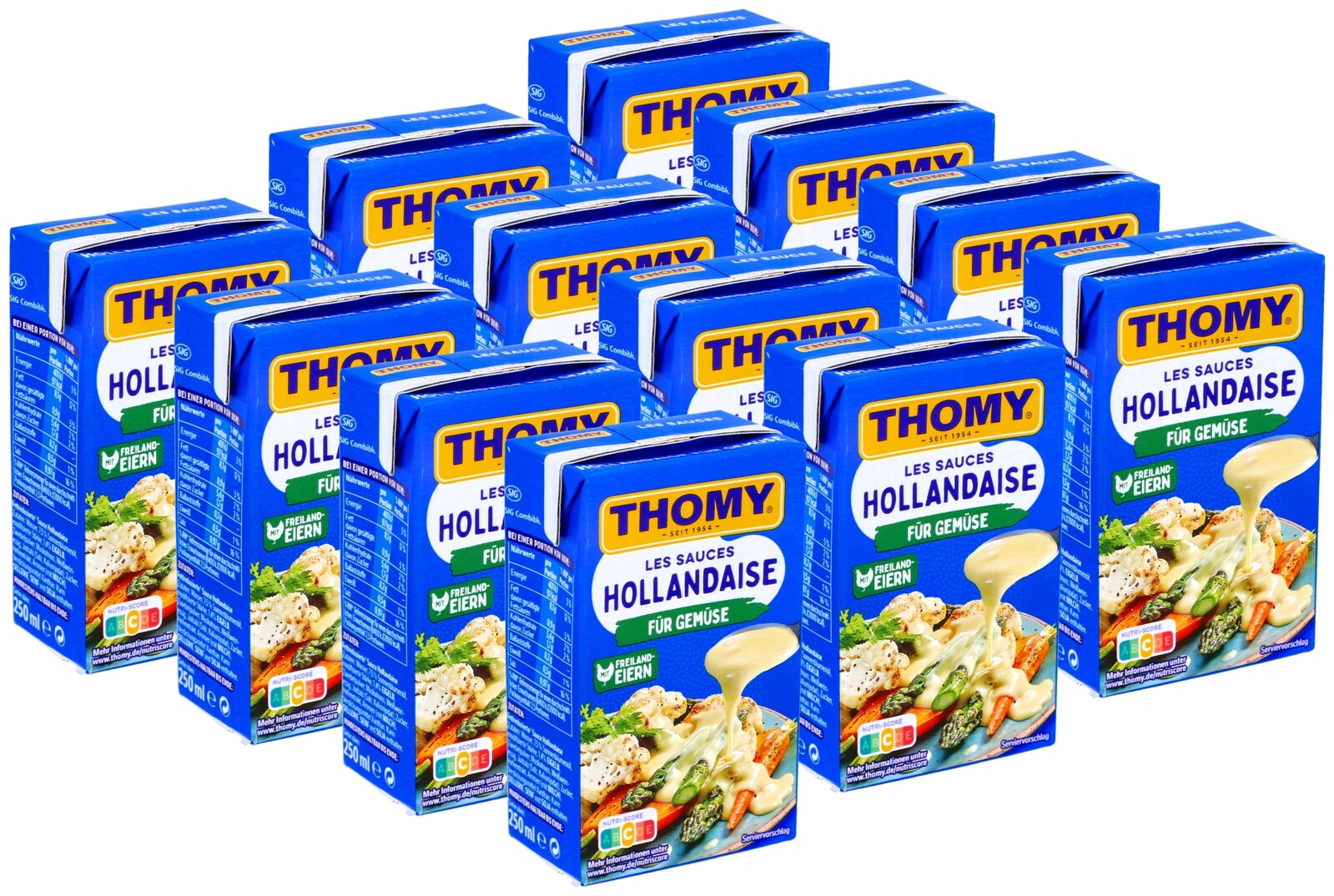 Thomy Omáčka 12x250 ml na chřest, brokolice, zeleniny připravená k použití
