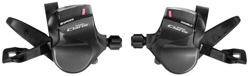 Shimano řazení Claris SL-R2000 pár 2x8 speed černé (na rovná řidítka)