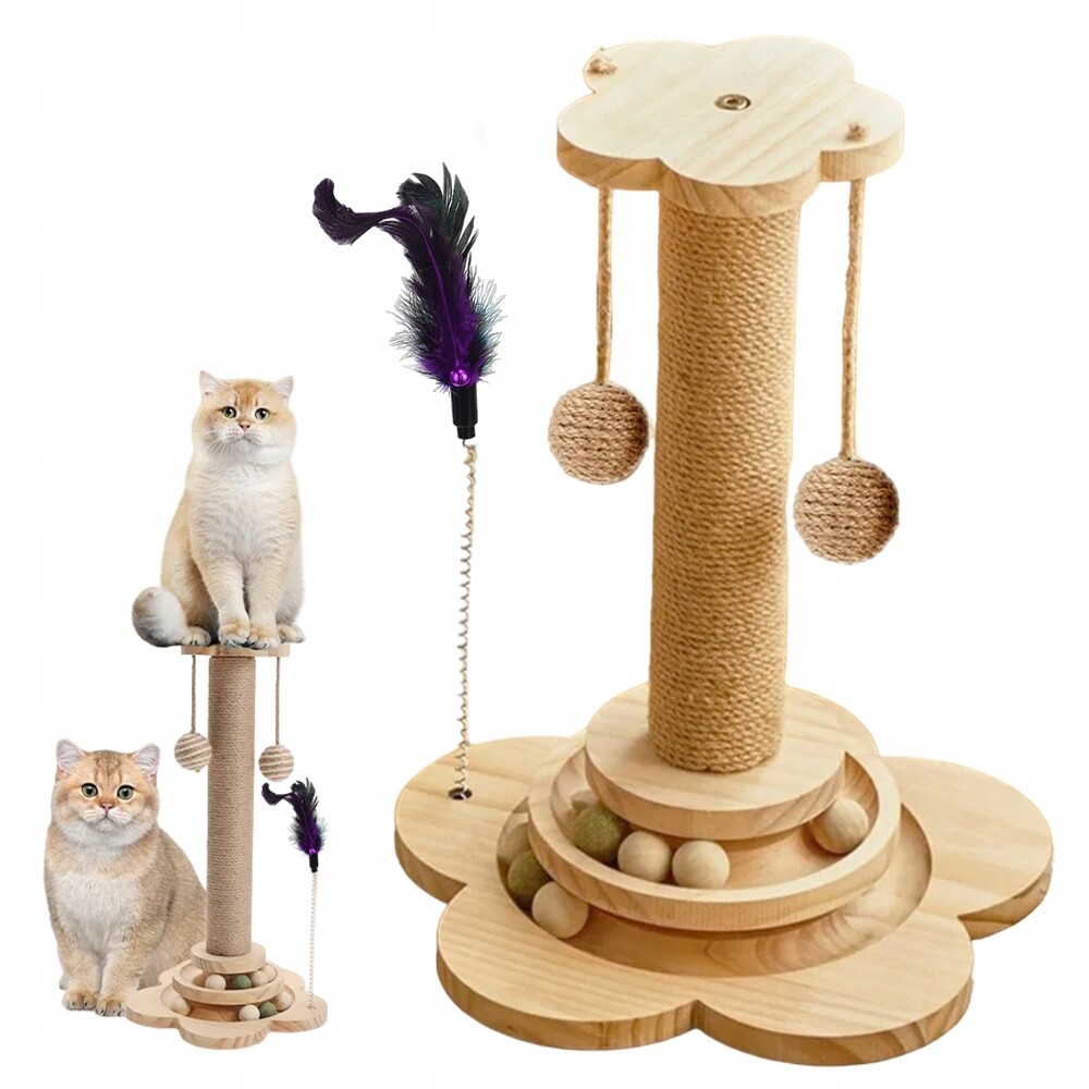 Pro Kočky 44,5 cm Škrabací Hračka