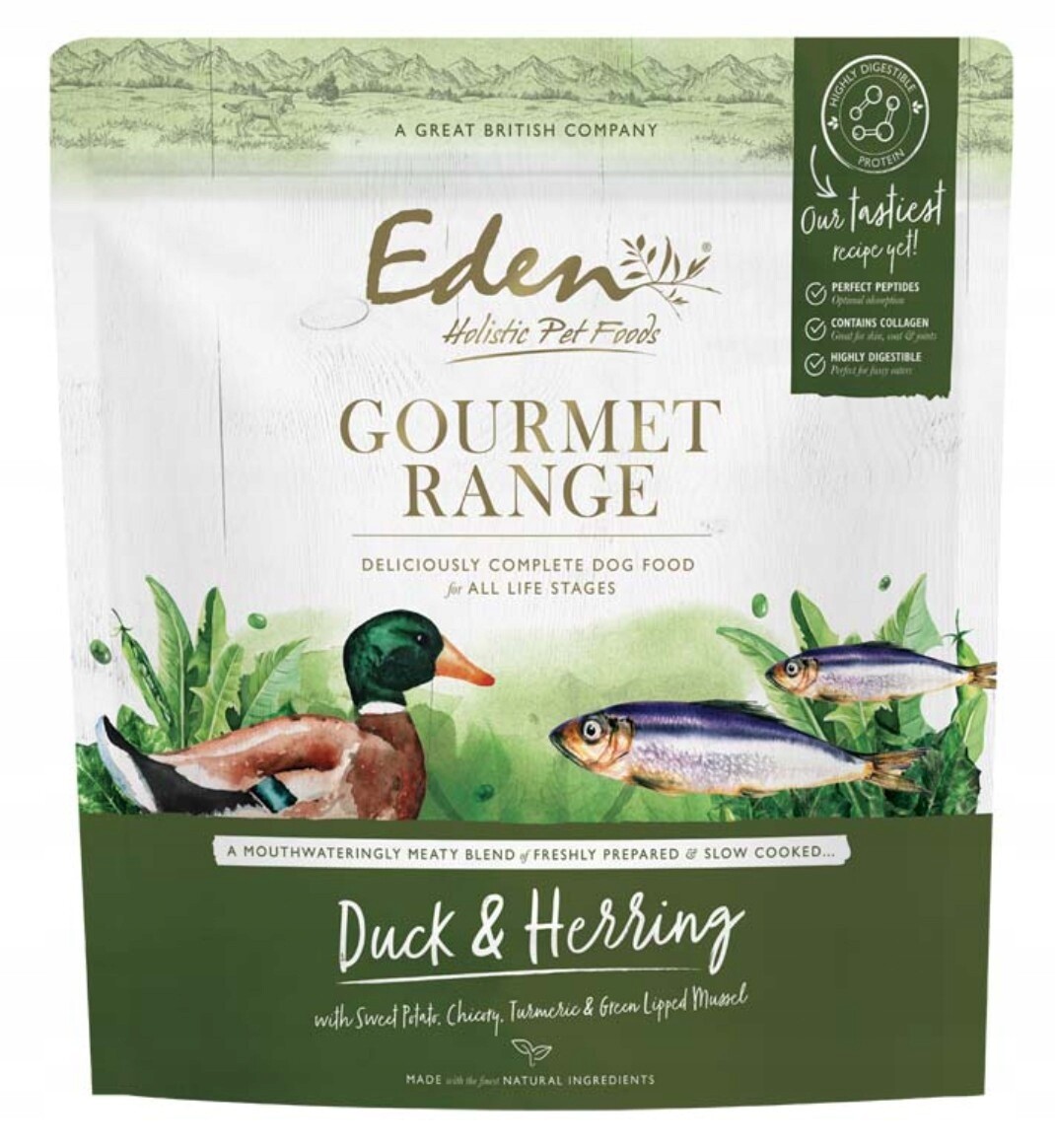 Eden Gourmet Range Duck & Herring Kachna Se Sleděm 2kg
