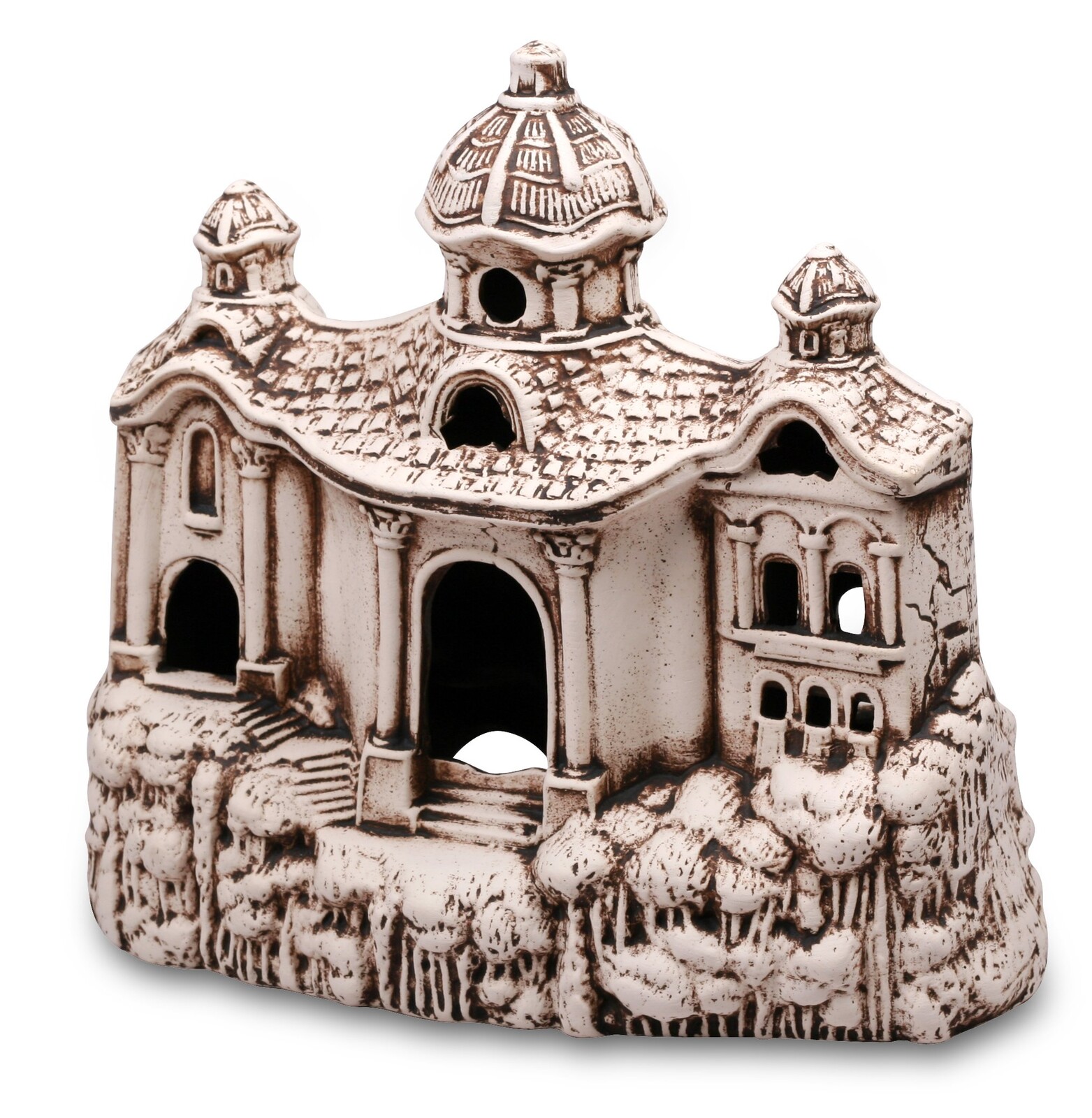 Keramická ozdoba do akvária Zámek 34