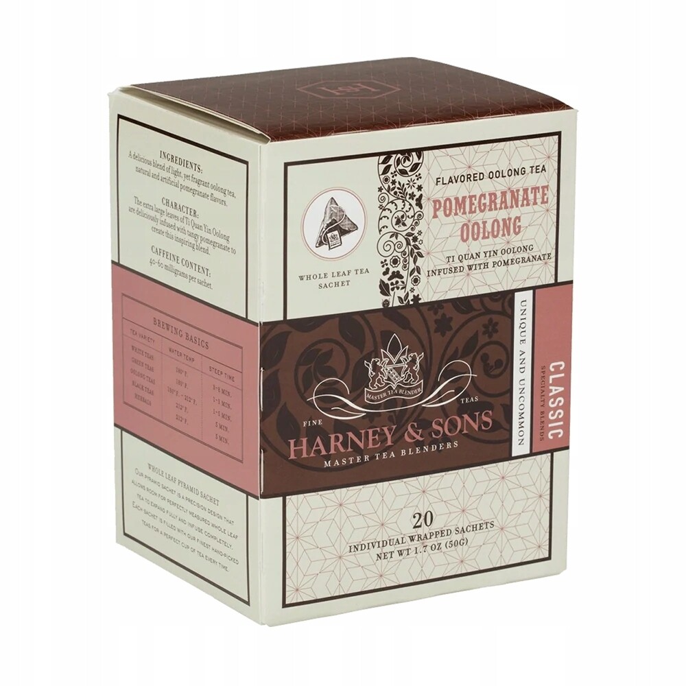 Oolong s Granátovým jablkem 20 ks balených pyramidek