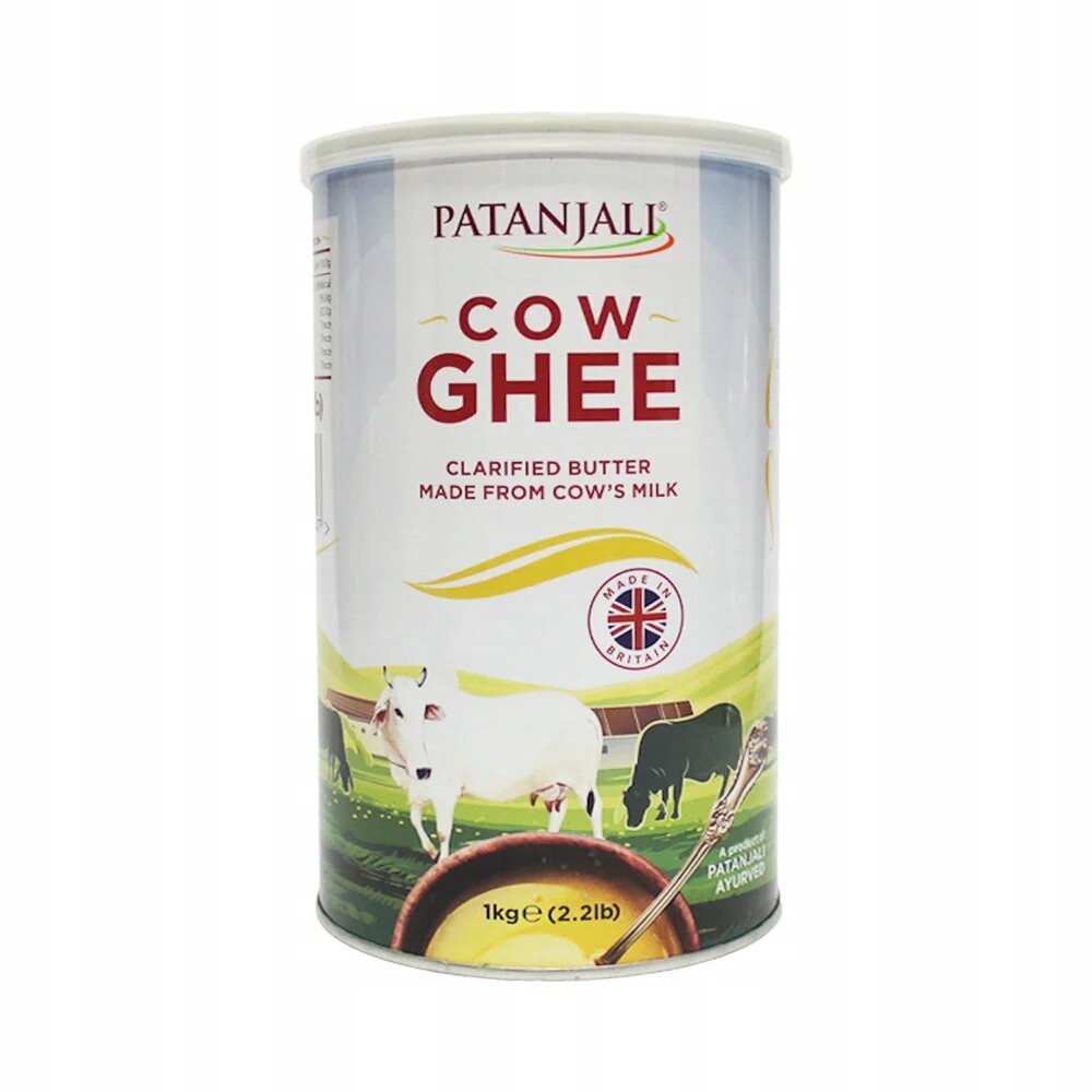 Přepuštěné máslo Cow Ghee Patanjali 1 kg