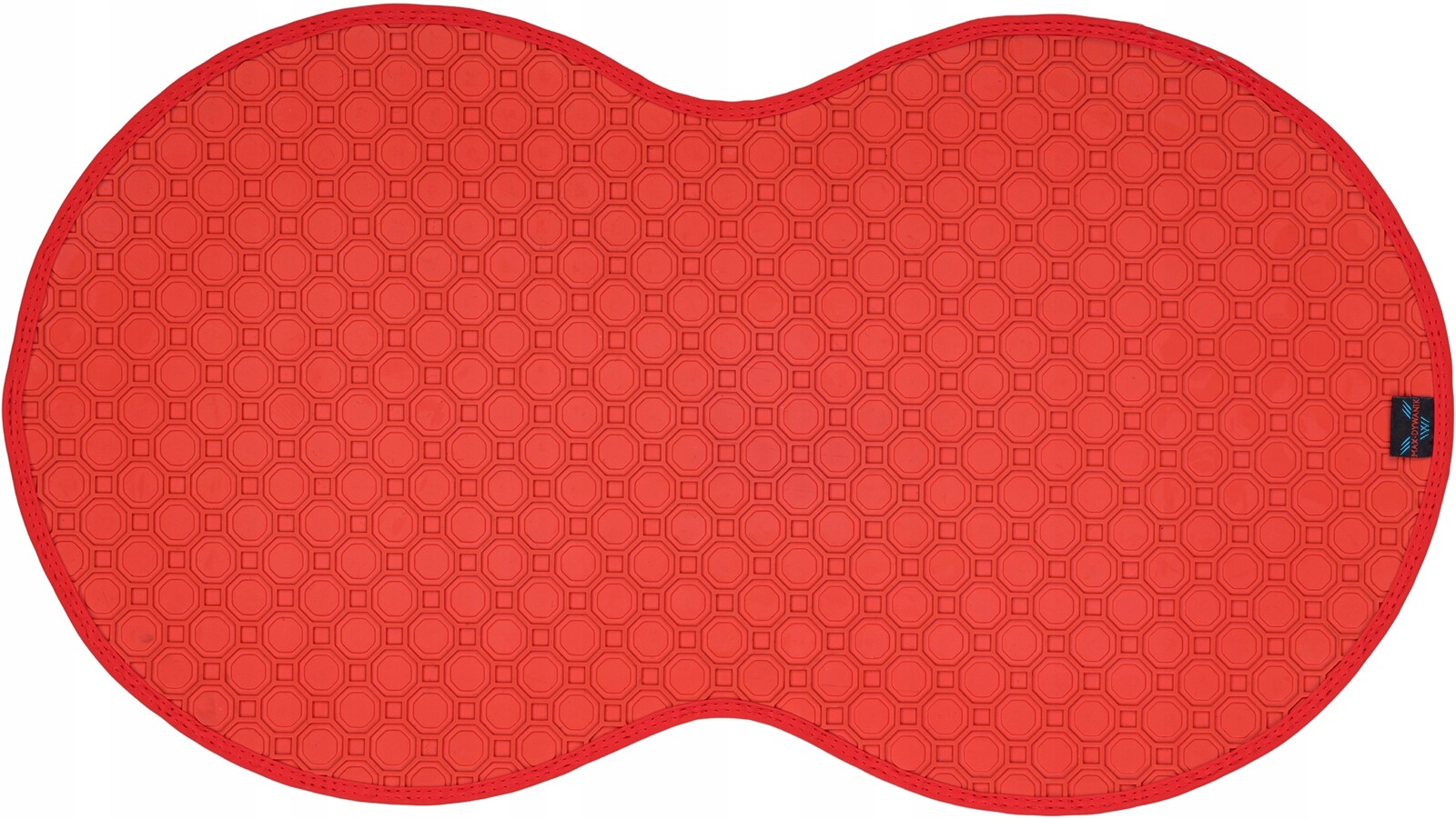 Podložka pod misku pro psa kočku červená 41x74