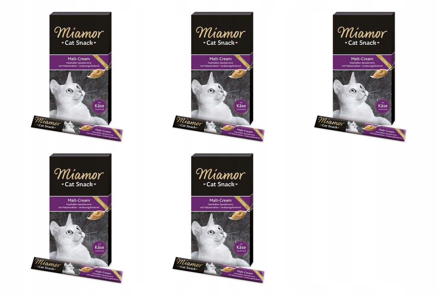 Krém Miamor sýr 6x15g balení 5 ks