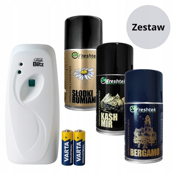 Sada č.: One Shot 3x250 ml s dávkovačem Kašmír Bergamo Heřmánek