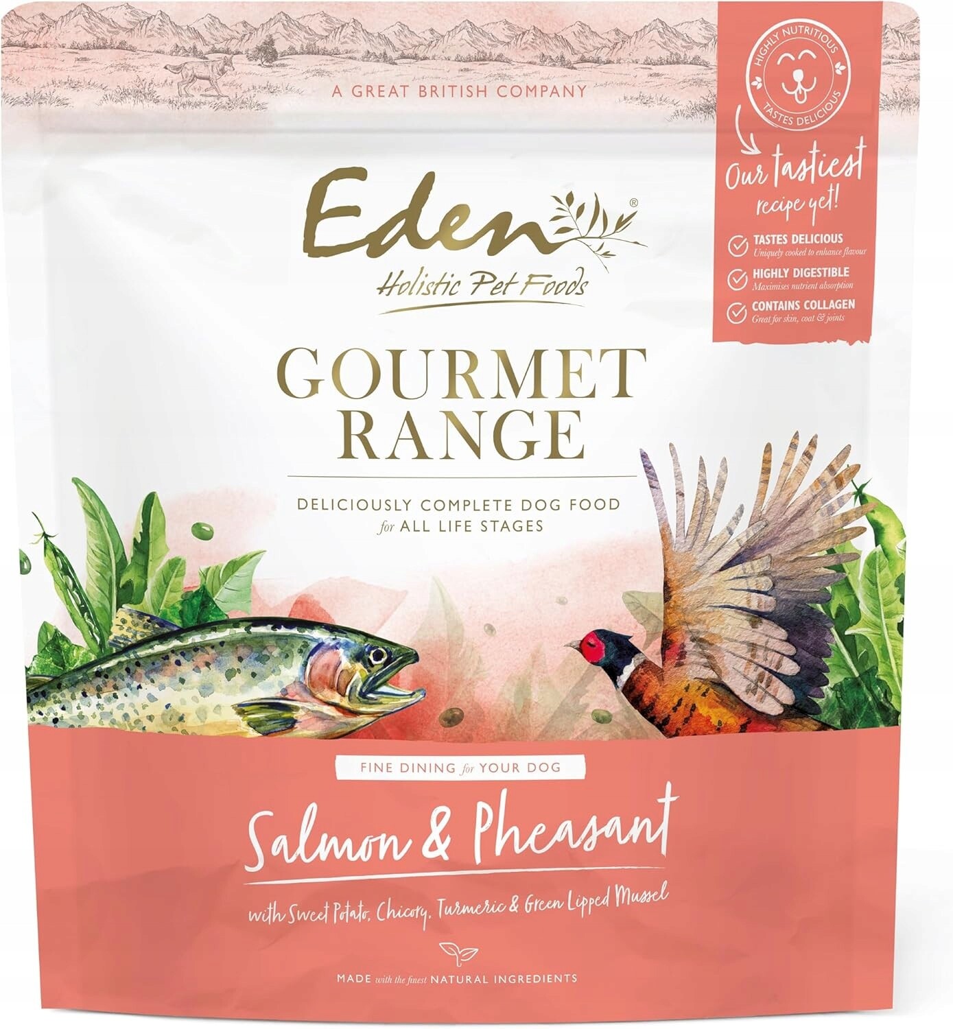 Eden Gourmet Řada Losos A Bažant 2 kg