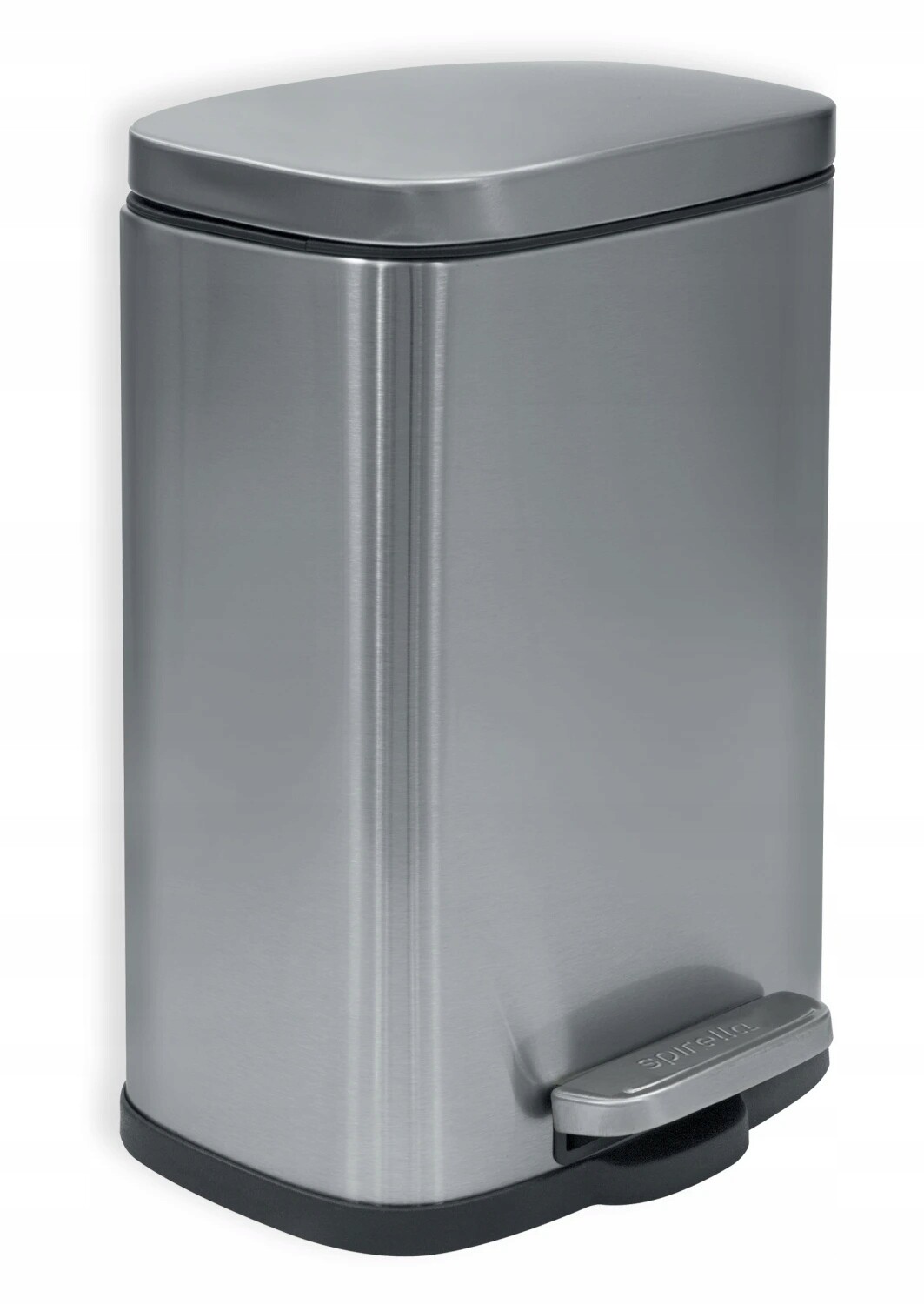 Spirella pedálový odpadkový koš Akira, kartáčovaná nerez ocel, 5 L