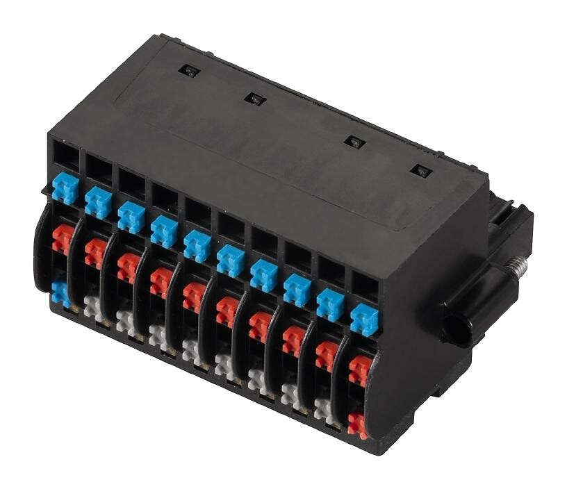 Weidmuller 1938020000 Terminal Block, Pluggable, 30Pos, 16 Awg
