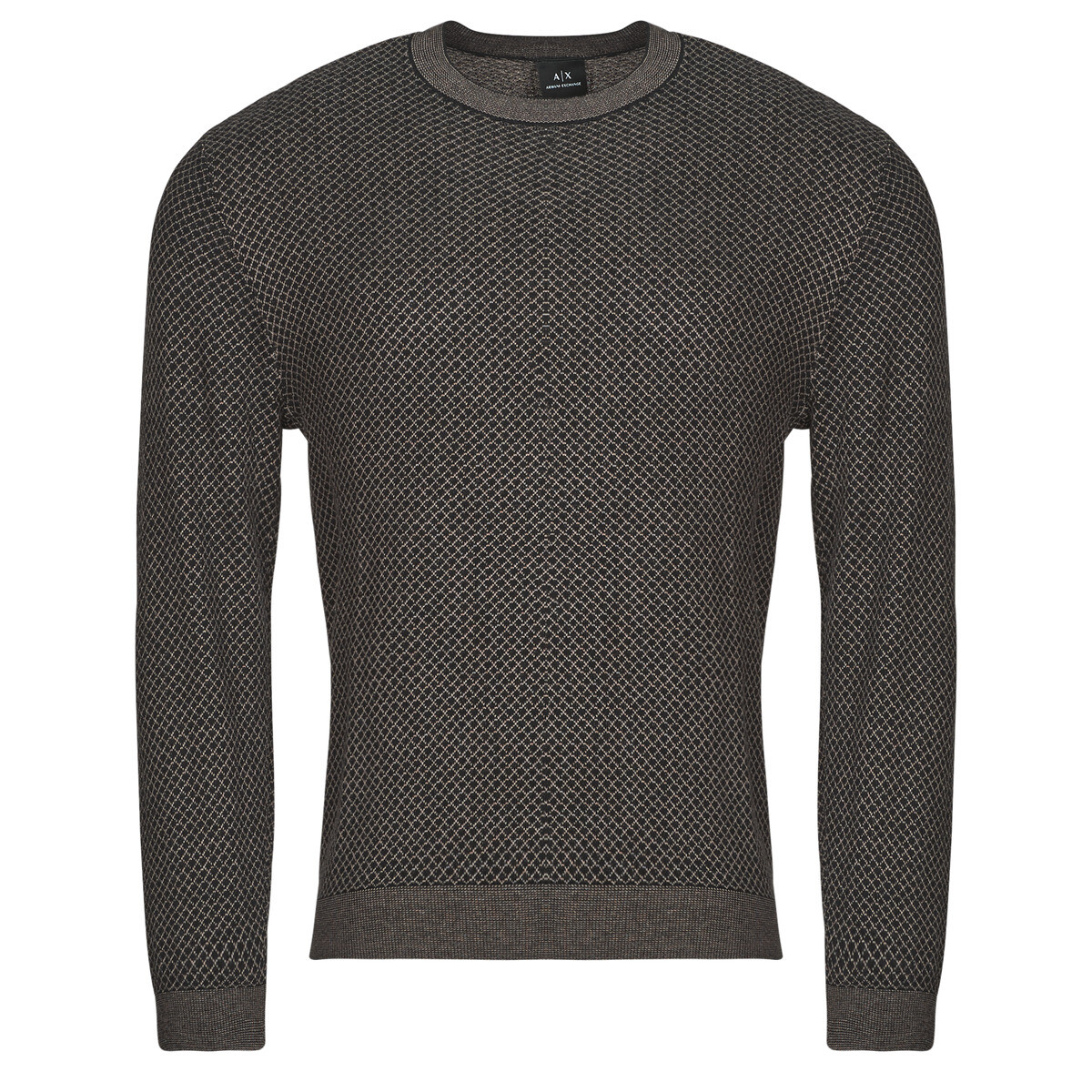 Armani Exchange  PULLOVER  Hnědá