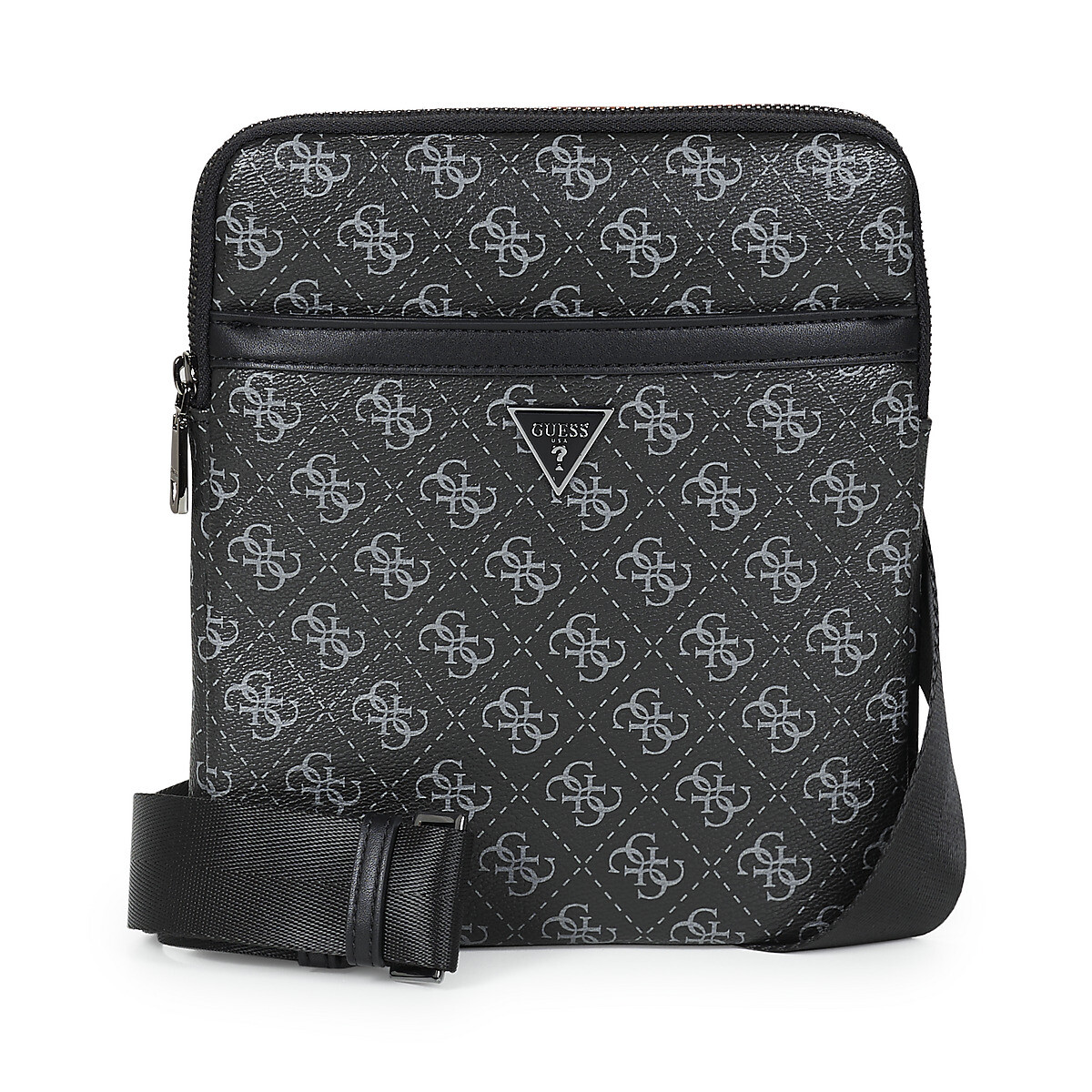 Guess  MILANO CROSSBODY FLAT  Černá