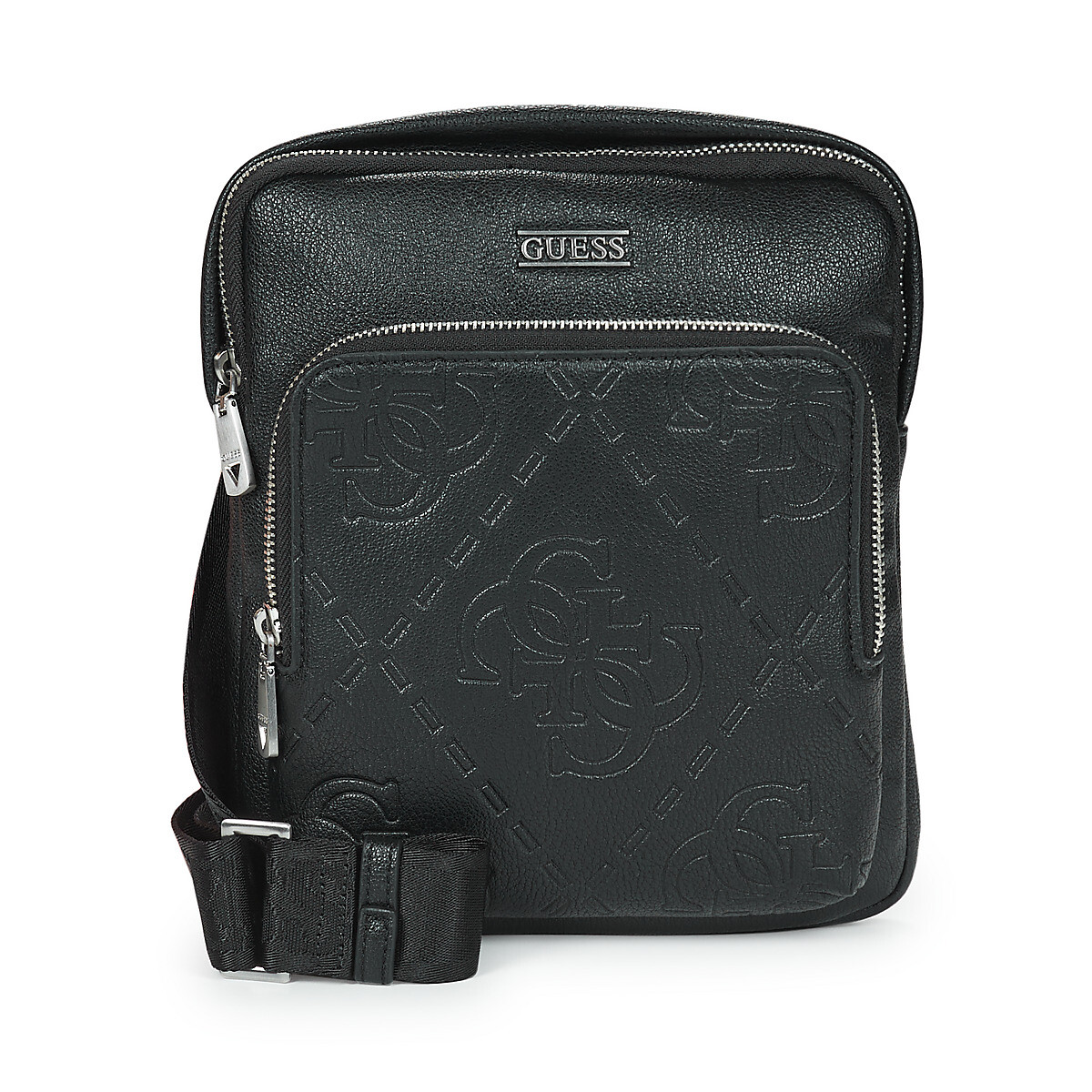 Guess  BOSTON CROSSBODY FLAT  Černá