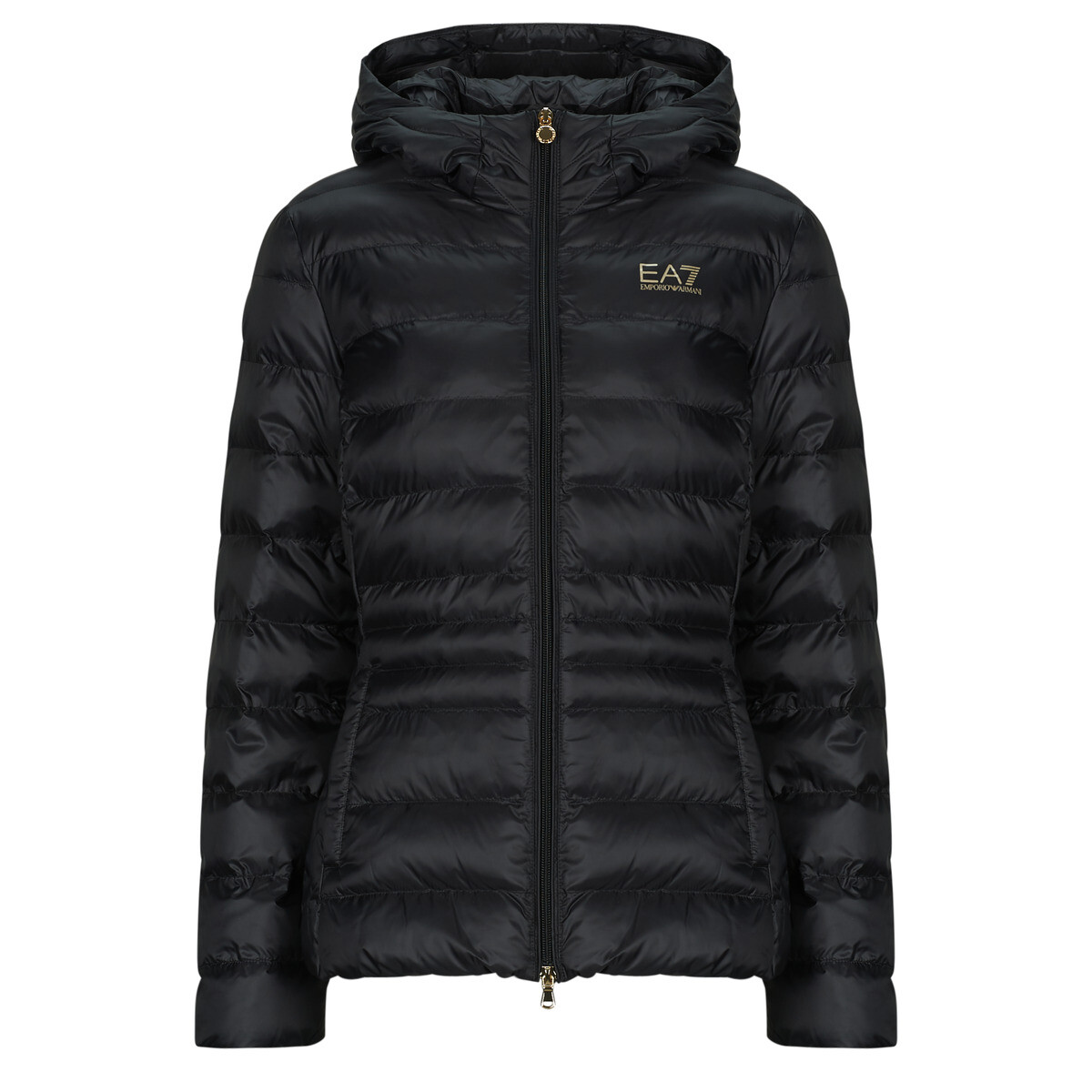 Emporio Armani EA7  TRAIN CORE LADY W ECO DOWN JACKET HO MEDIUM PADDED - TRAIN CORE  Černá