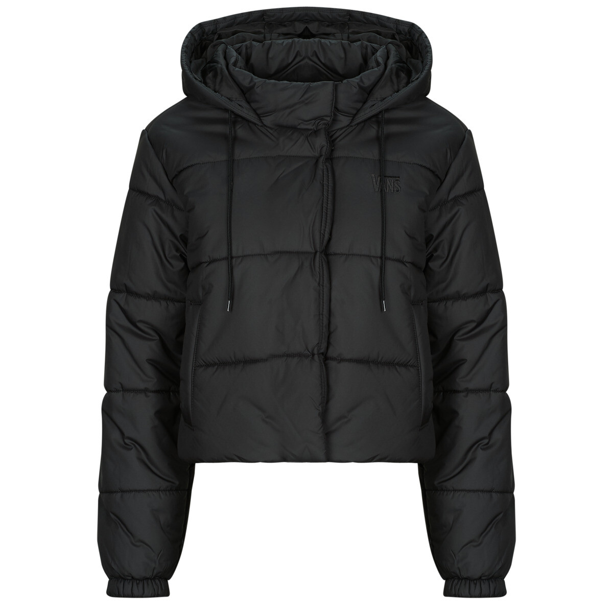 Vans  W MTE HILLGATE CROPPED PUFFER  Černá