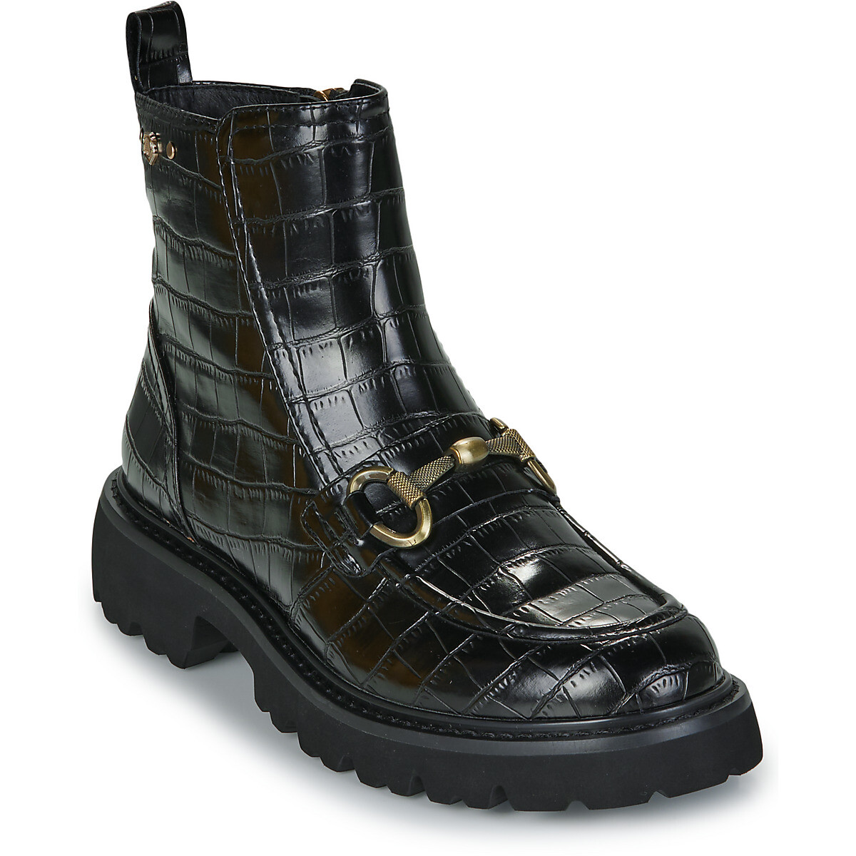 Carmela  162548-BLACK-CROCO  Černá