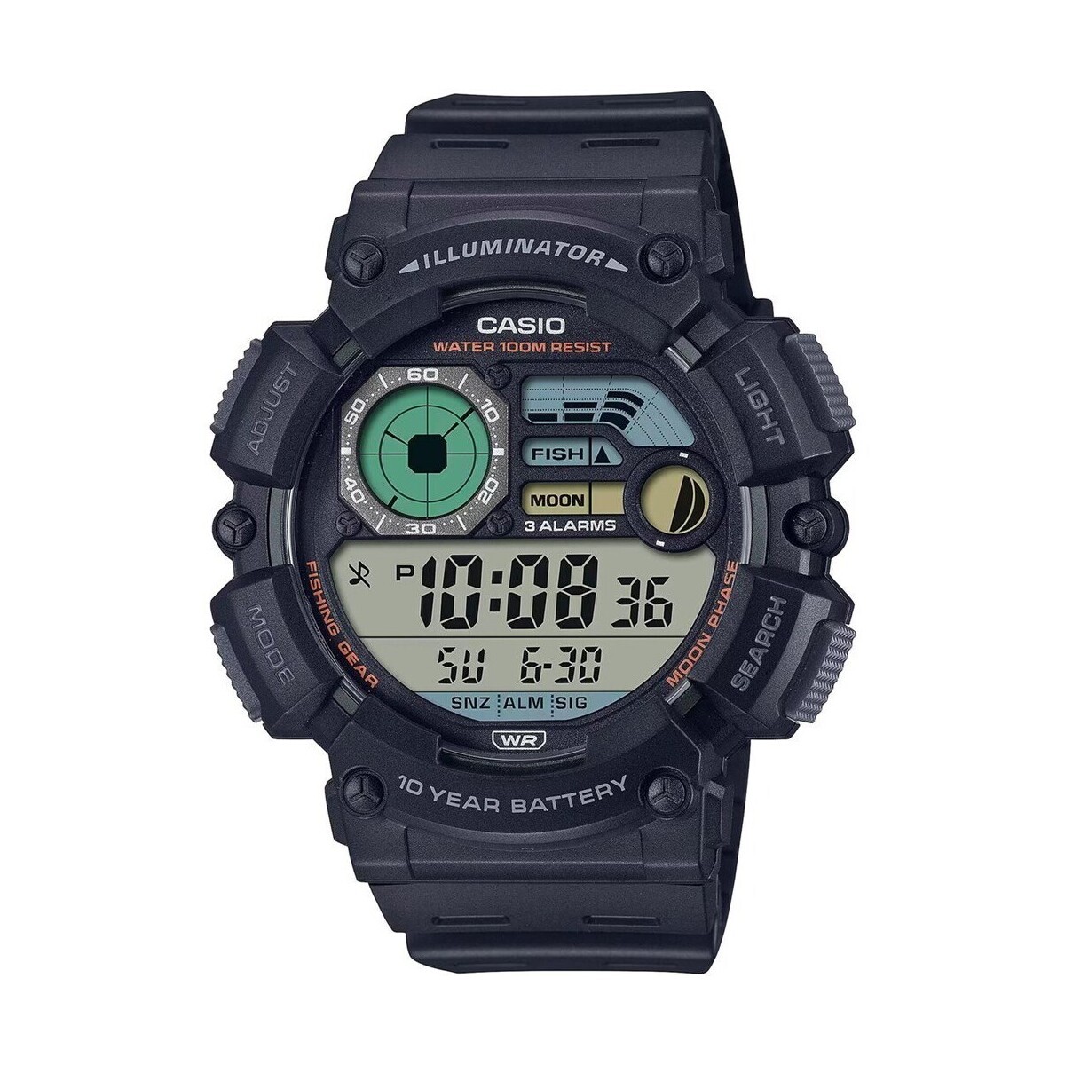 Casio  WS1500H1A  Černá