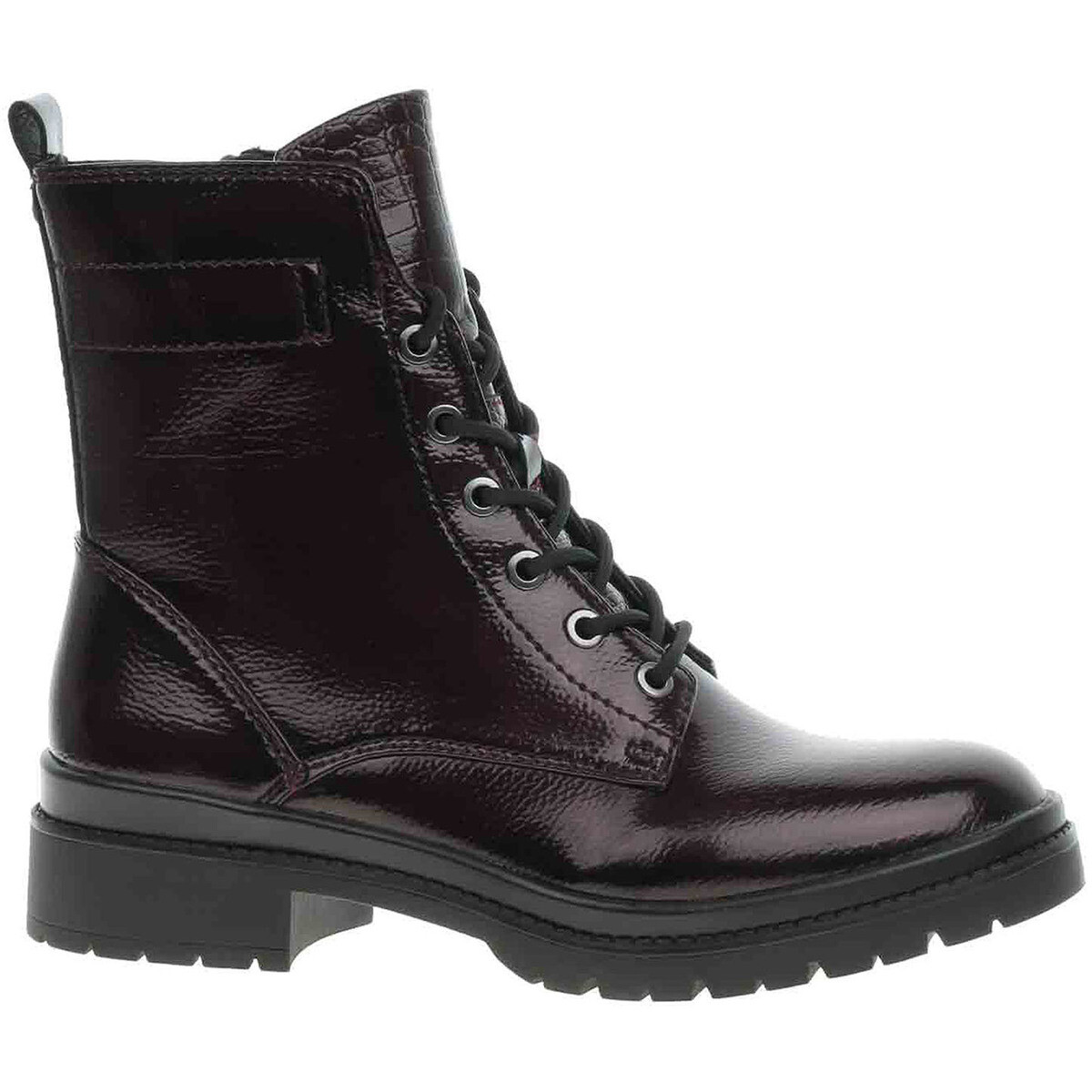 Tamaris  Dámská kotníková obuv  1-25236-43 merlot patent