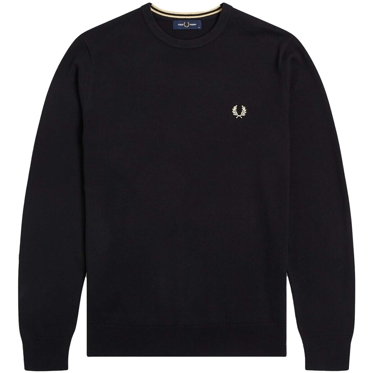 Fred Perry  Fp Classic Crew Neck Jumper  Černá