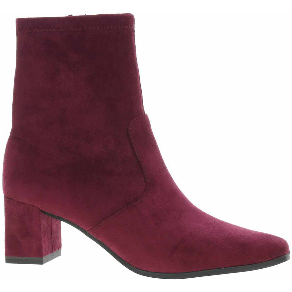 Caprice  Dámské polokozačky  9-25354-41 bordeaux stretch