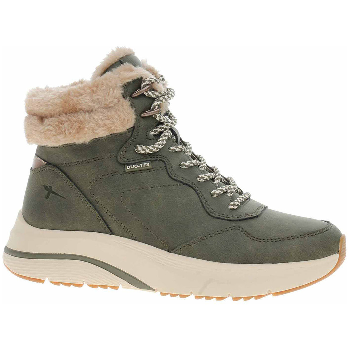 Tamaris  Dámská kotníková obuv  1-26278-45 olive  Zelená