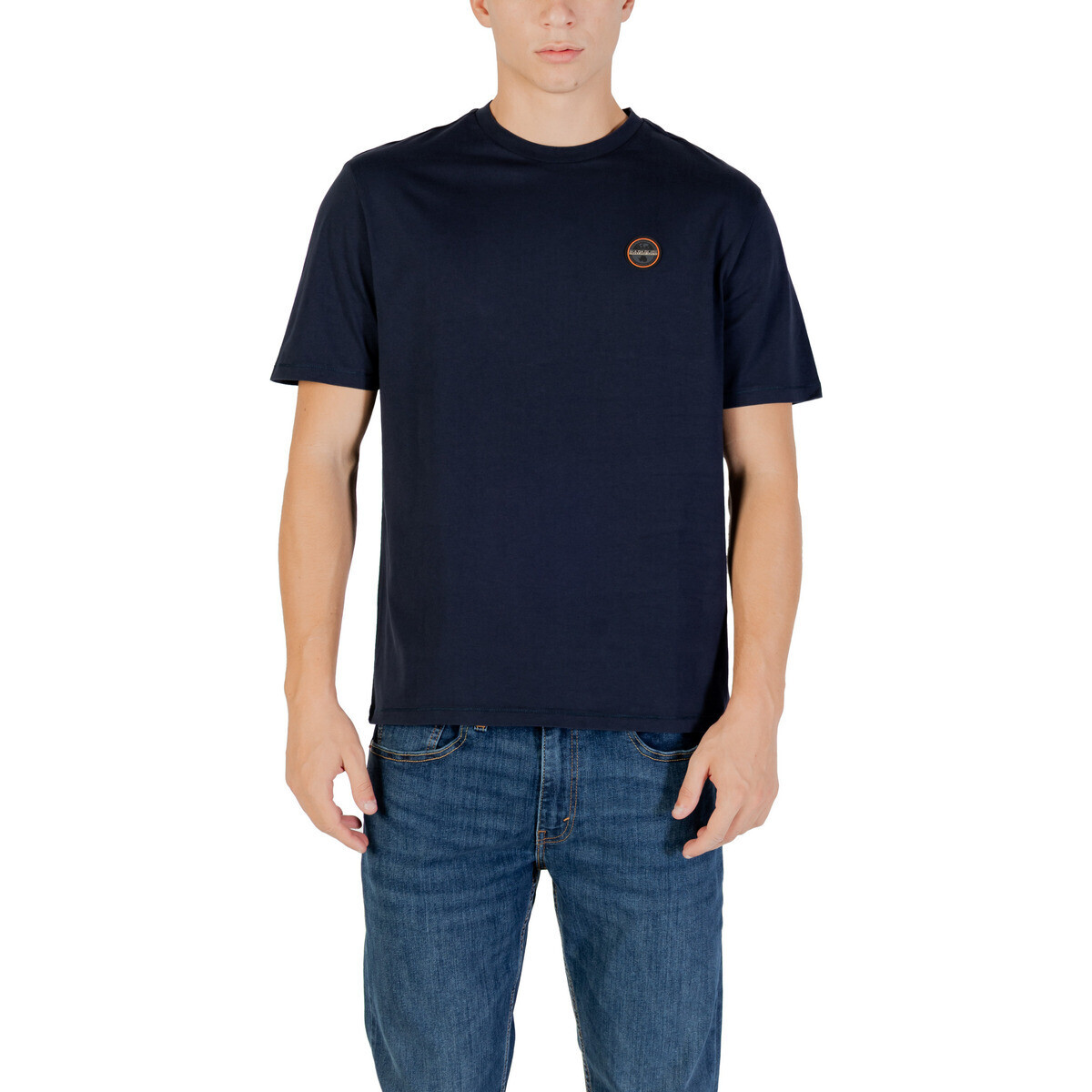 Napapijri  S-BADGE SS 1 NP0A8949  Modrá