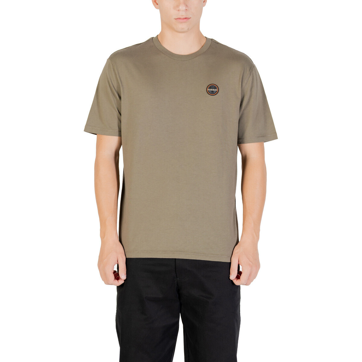 Napapijri  S-BADGE SS 1 NP0A8949  Zelená