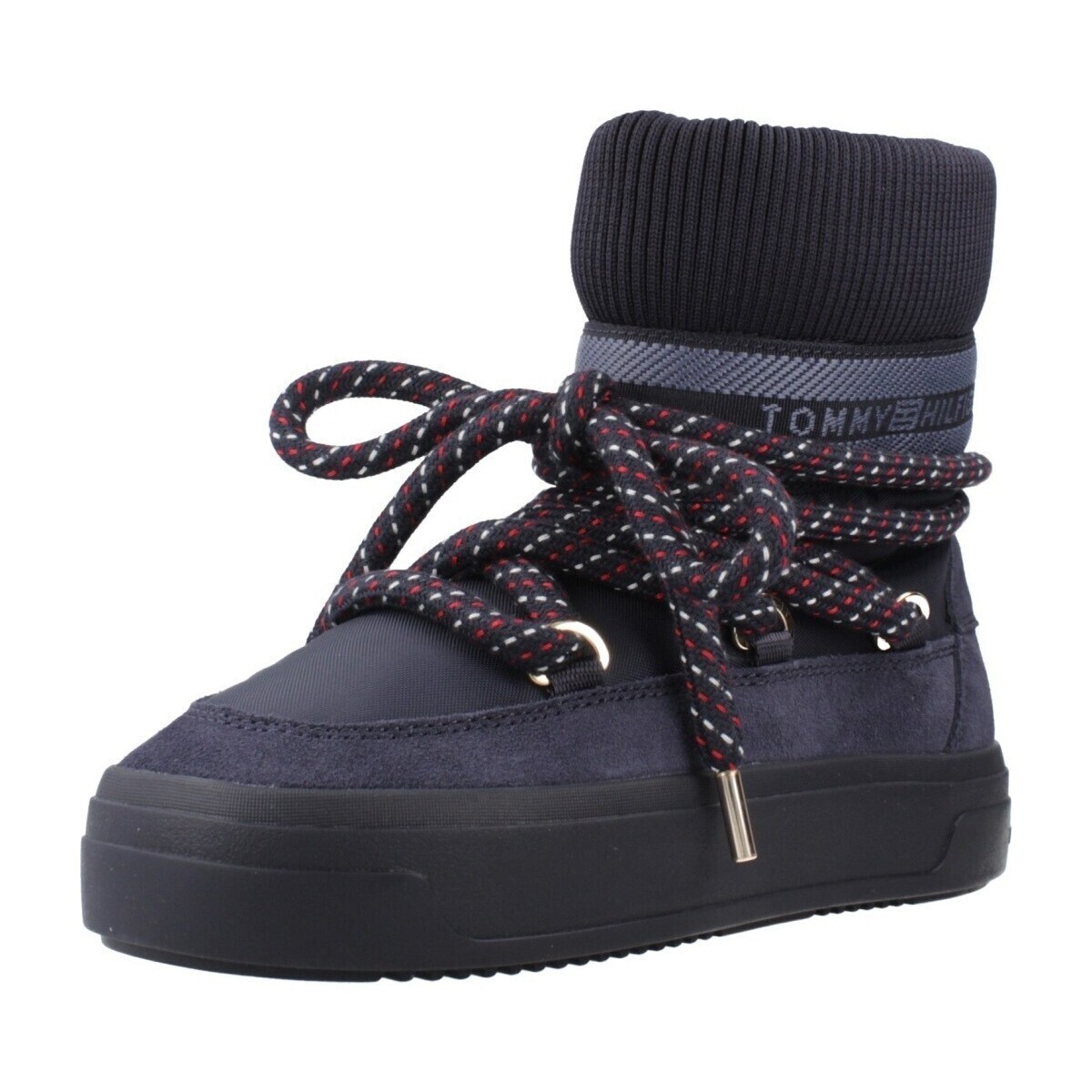 Tommy Hilfiger  TOMMYTECH RWB SNOWBOOT WARM  Modrá