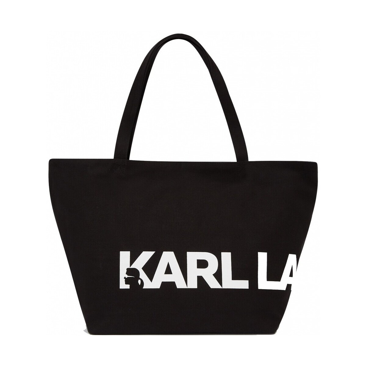Karl Lagerfeld  A1W50060 K ESSENTIAL BIG LOGO SHOPP  Černá