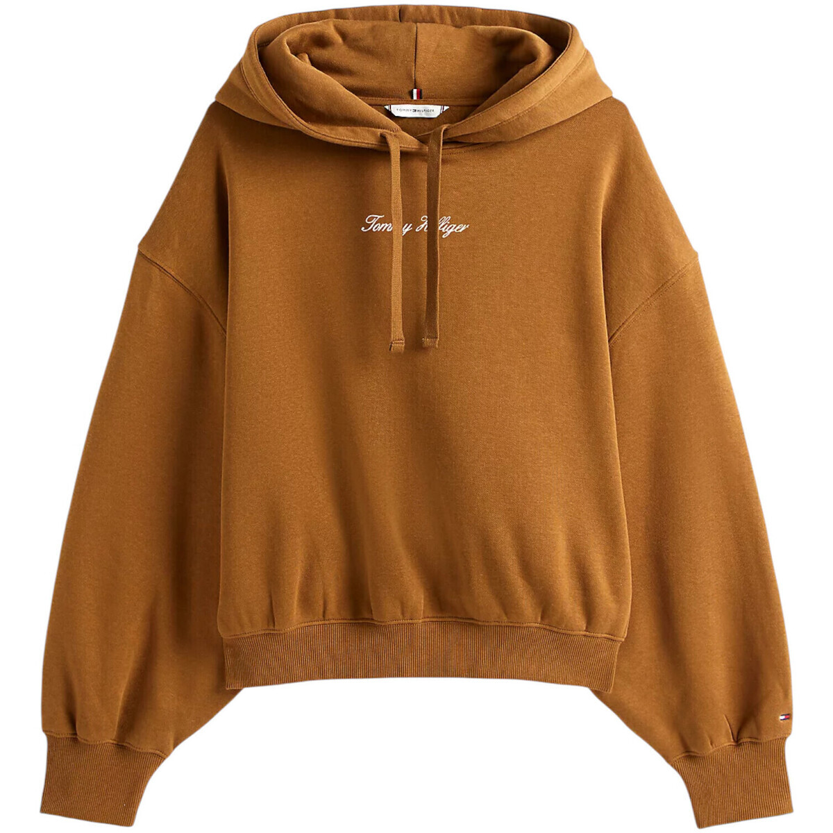 Tommy Hilfiger  CLASSIC SCRIPT FLEEC WW0WW47459  Hnědá