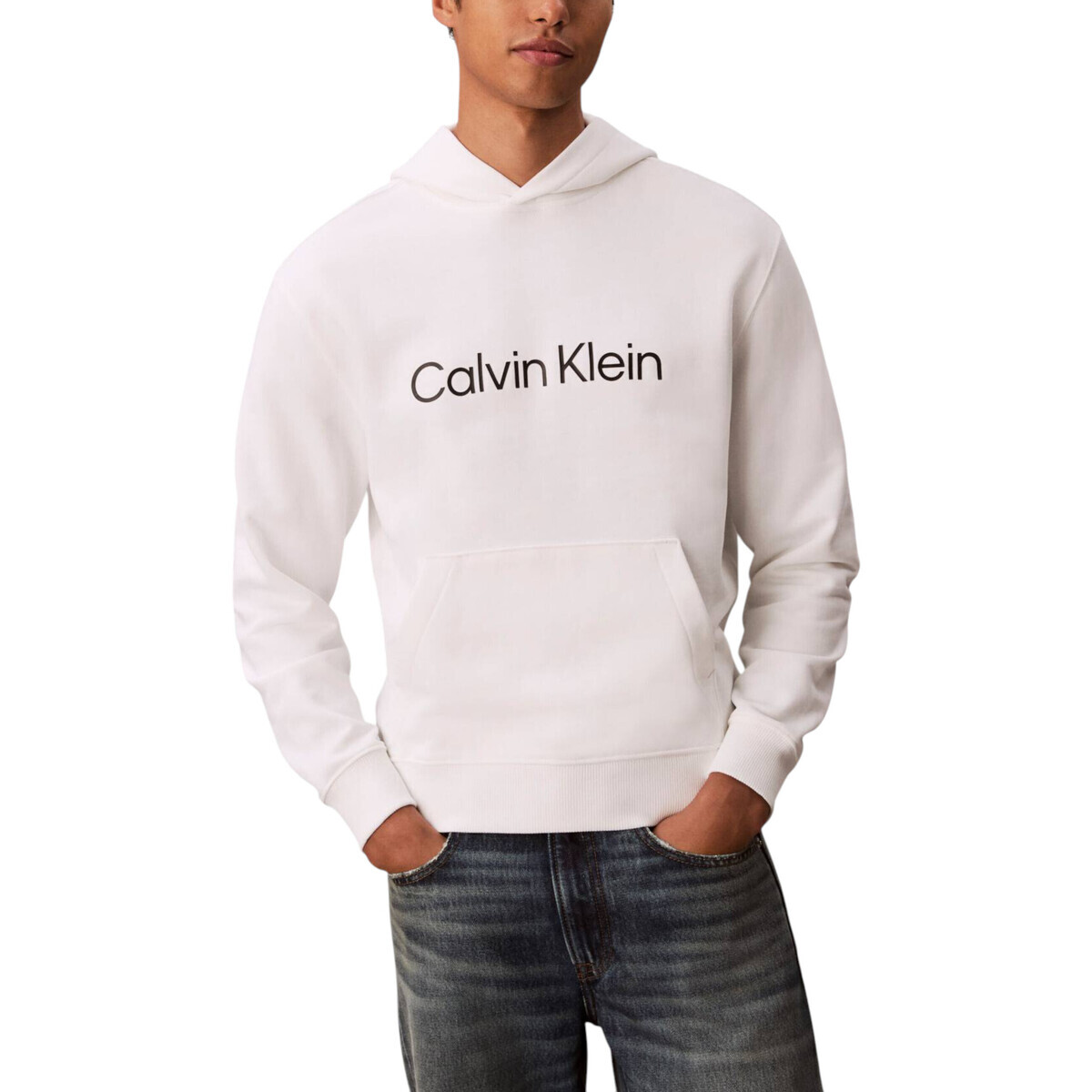 Calvin Klein Jeans  LS EU STANDARD LOGO LV14LD231G  Bílá
