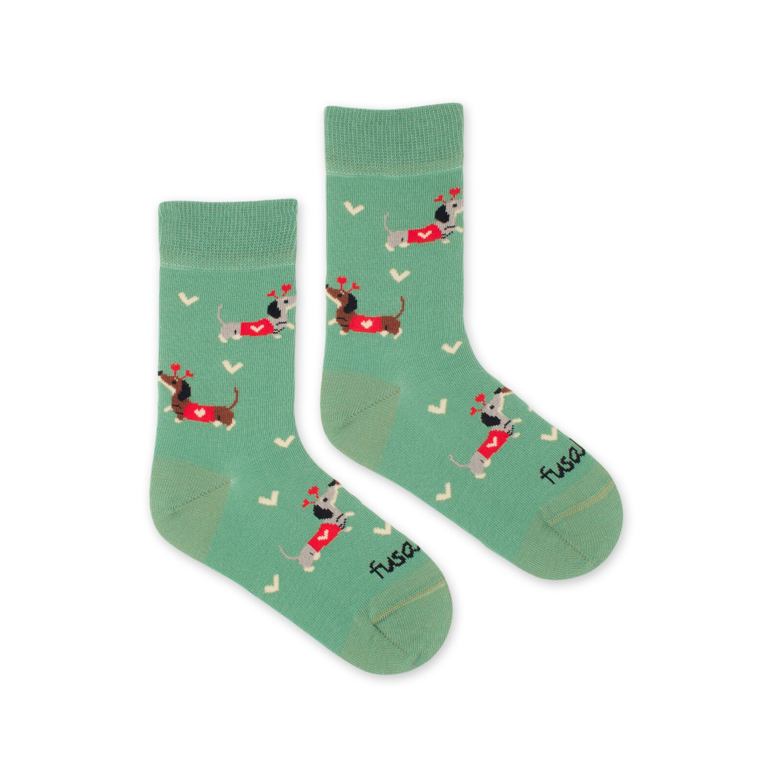 Dětské ponožky Zamilovaný jezevčík