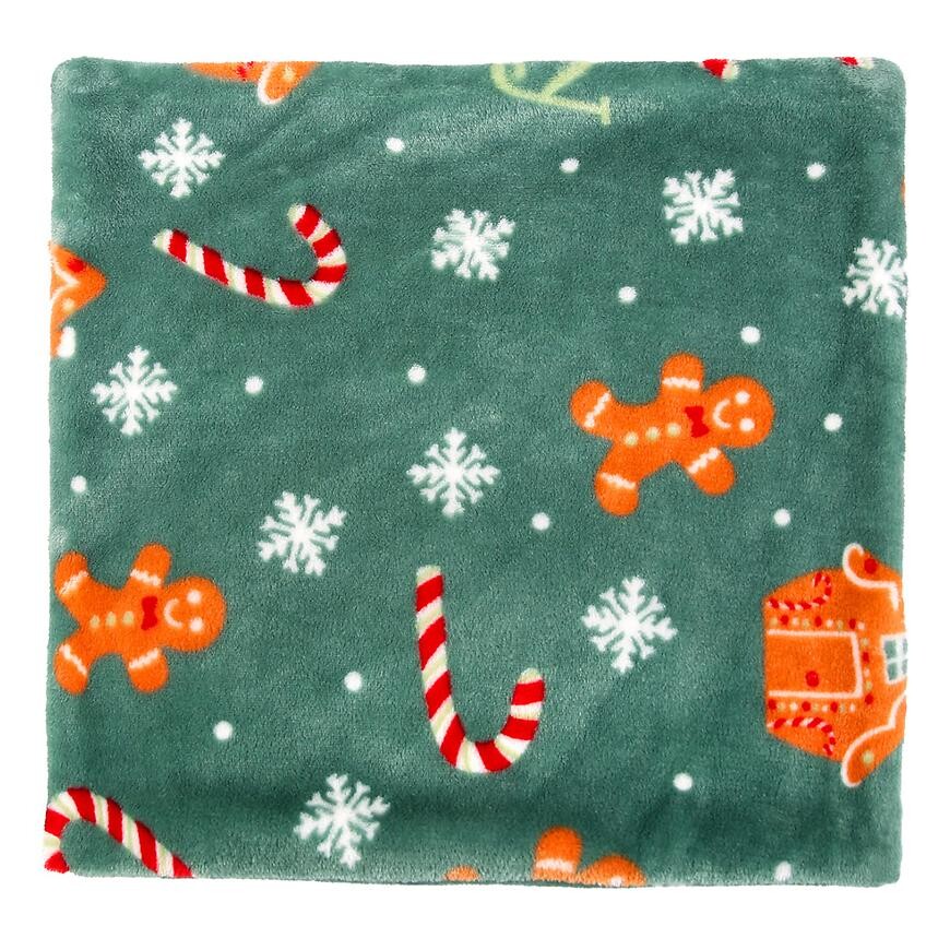 Povlak na polštář Christmas 40x40 cm zelený
