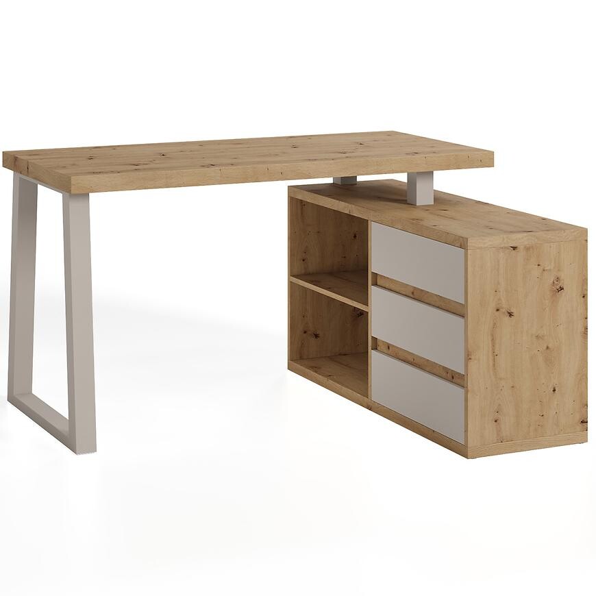 Psací stůl Iga II psací stůl + komoda artisan/kašmír
