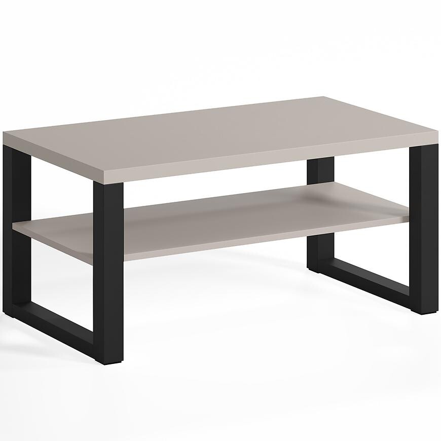 Konferenční stolek Mona 1050 + police kašmír/černý