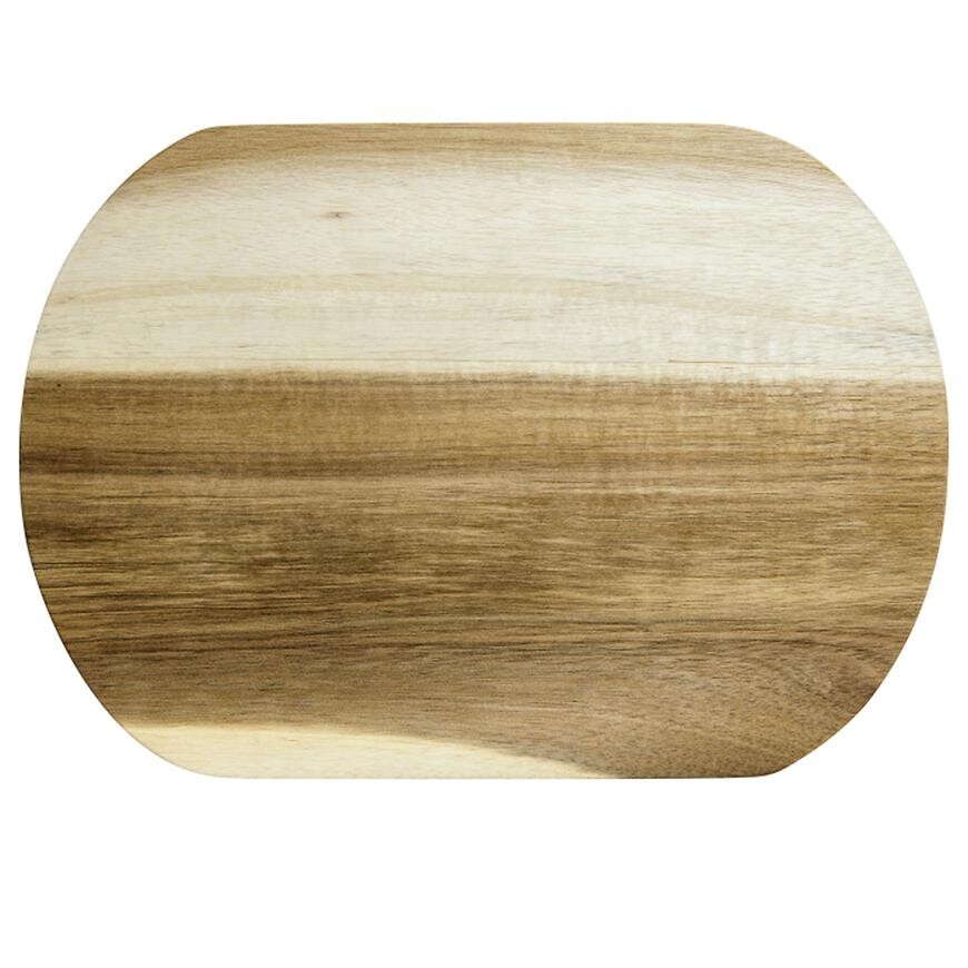 AM-PARMA krájecí prkénko akac 28x20x1,5 cm oválné